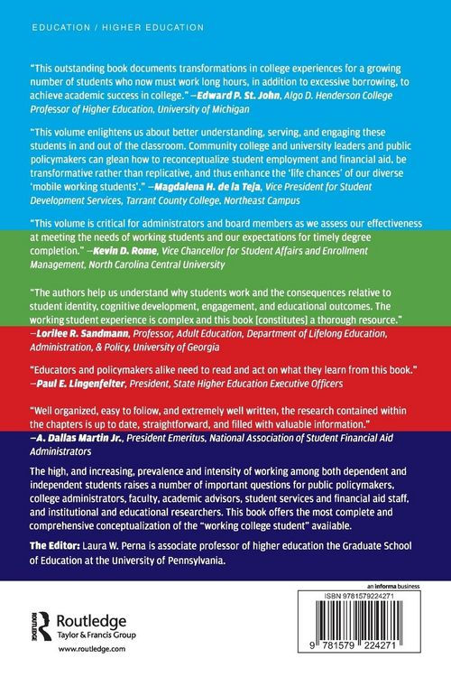 Produktbild: Understanding the Working College Student