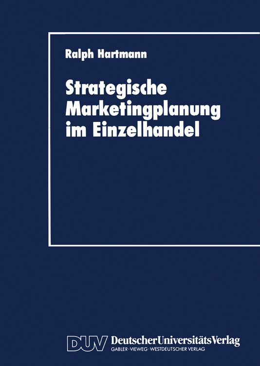 Produktbild: Strategische Marketingplanung im Einzelhandel