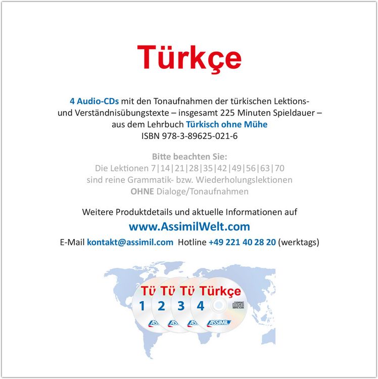 Produktbild: ASSiMiL T&uuml;rkisch ohne M&uuml;he - Audio-CDs
