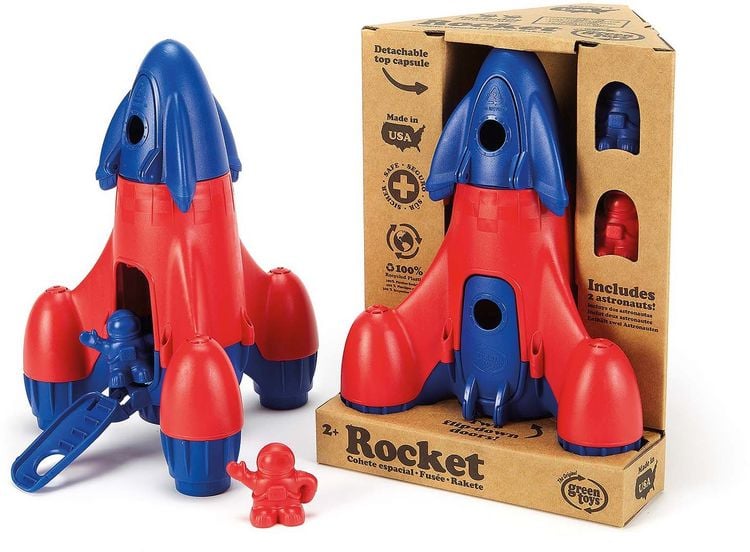 Produktbild: GREEN TOYS ROCKET- BLUE
