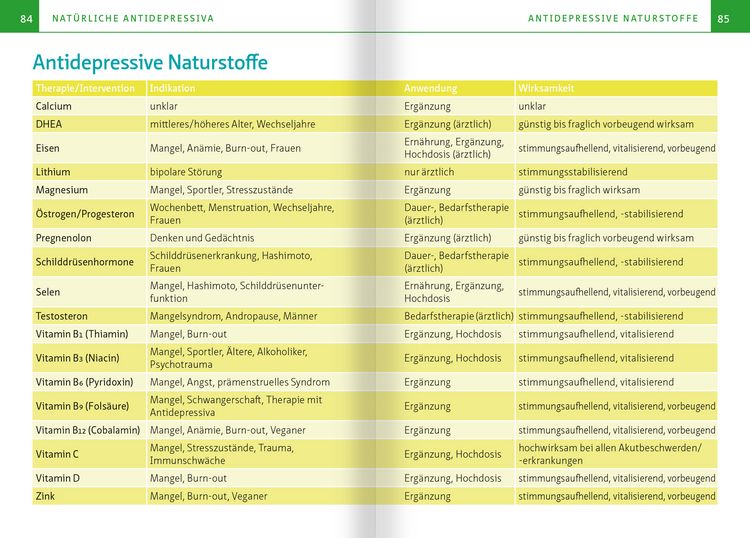 Produktbild: Nat&uuml;rliche Antidepressiva. Kompakt-Ratgeber
