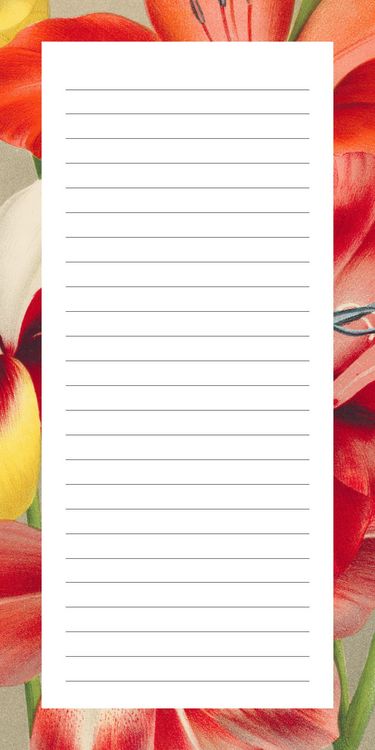 Produktbild: John Derian Paper Goods: In the Garden 80-Page Notepad