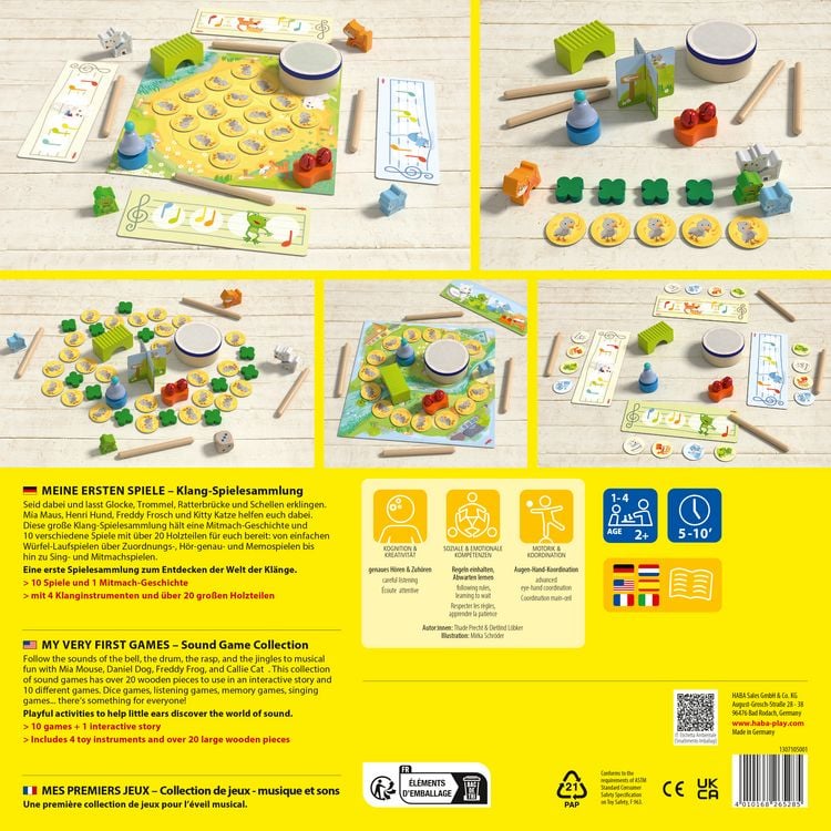Produktbild: Meine ersten Spiele Klang-Spielesammlung