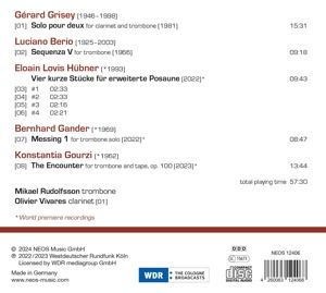 Produktbild: Encounter - Works for trombone by G'rard Grisey,L