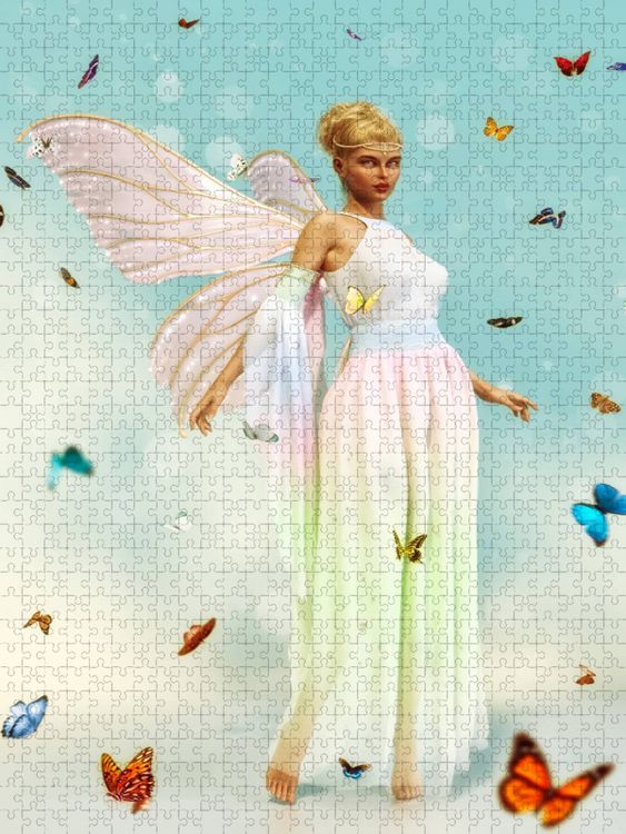 Produktbild: CALVENDO Puzzle Schmetterlinge | 1000 Teile Lege-Gr&ouml;&szlig;e 64x48cm Foto-Puzzle f&uuml;r gl&uuml;ckliche Stunden