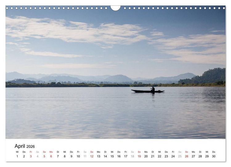 Produktbild: Uganda - die Perle Afrikas (Wandkalender 2026 DIN A3 quer), CALVENDO Monatskalender