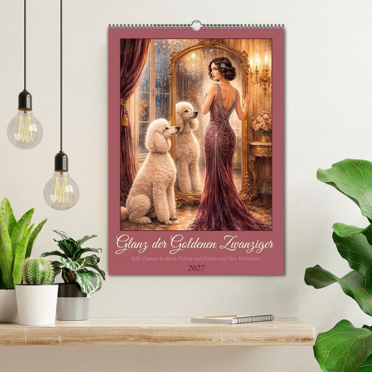 Produktbild: Glanz der Goldenen Zwanziger (Wandkalender 2027 DIN A2 hoch), CALVENDO Monatskalender