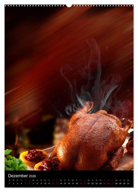 Produktbild: Fine Art Food (Wandkalender 2026 DIN A2 hoch), CALVENDO Monatskalender