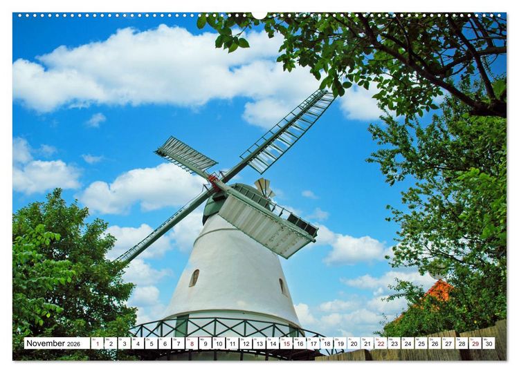 Produktbild: Sehenswertes im S&uuml;den D&auml;nemarks (Wandkalender 2026 DIN A2 quer), CALVENDO Monatskalender