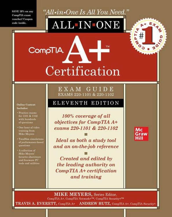 Produktbild: CompTIA A+ Certification All-in-One Exam Guide, Eleventh Edition (Exams 220-1101 & 220-1102)