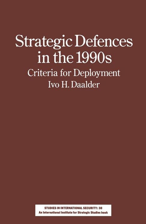 Produktbild: Strategic Defences in the 1990's