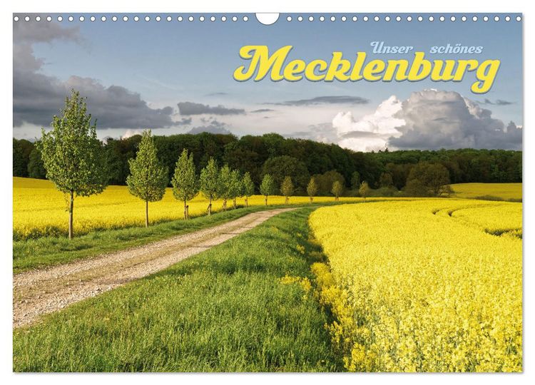 Produktbild: Unser sch&ouml;nes Mecklenburg (Wandkalender 2026 DIN A3 quer), CALVENDO Monatskalender