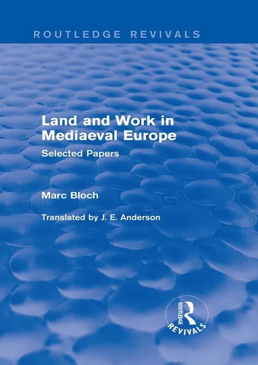 Produktbild: Land and Work in Mediaeval Europe (Routledge Revivals)