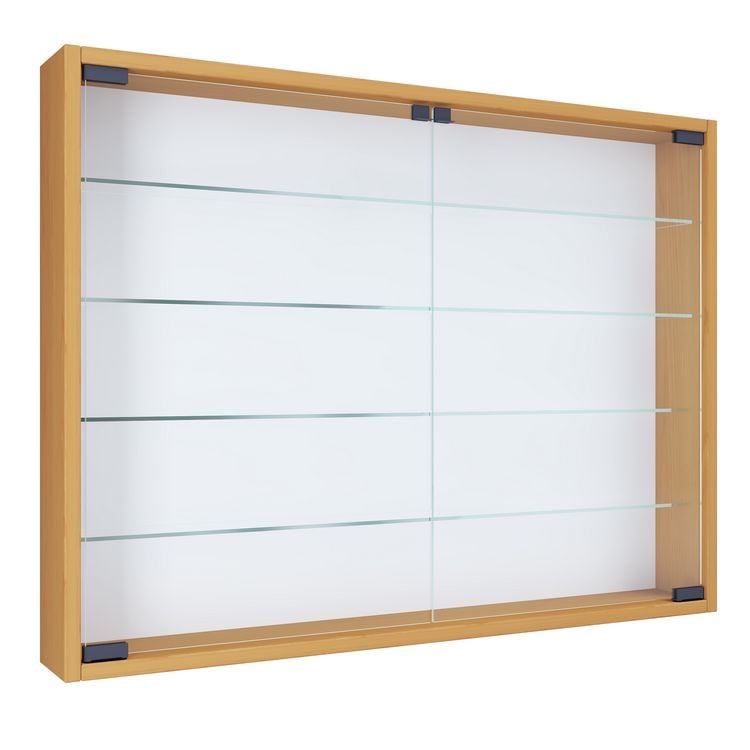 Produktbild: H&auml;ngevitrine Wandvitrine Sammel Deko Mandosa L