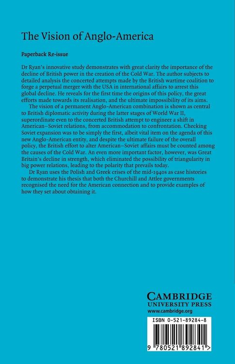 Produktbild: The Vision of Anglo-America