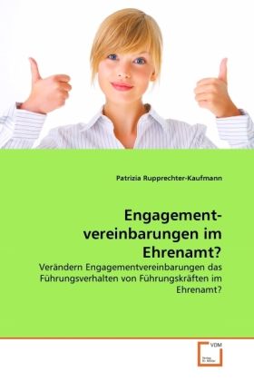Produktbild: Rupprechter-Kaufmann, P: Engagementvereinbarungen im Ehrenam
