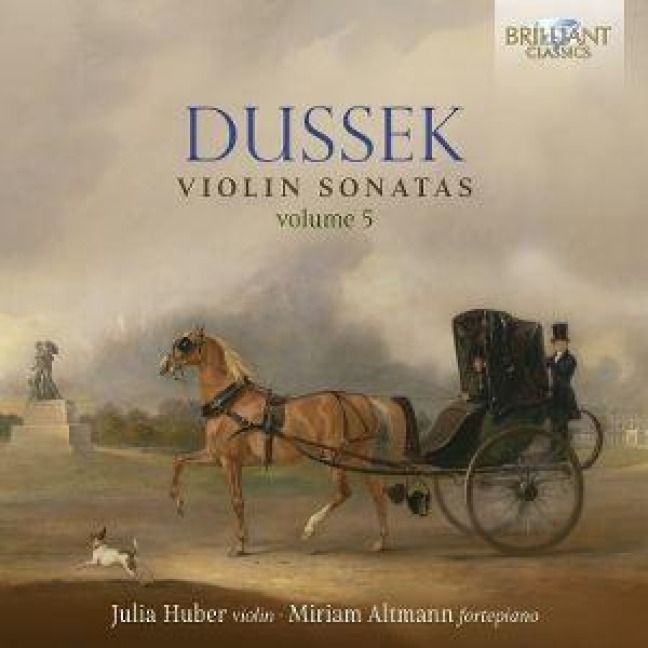 Produktbild: Dussek:Violin Sonatas,Volume 5