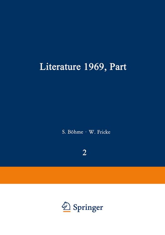 Produktbild: Literature 1969, Part 2