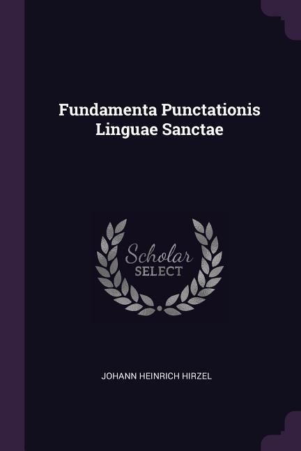Produktbild: Fundamenta Punctationis Linguae Sanctae