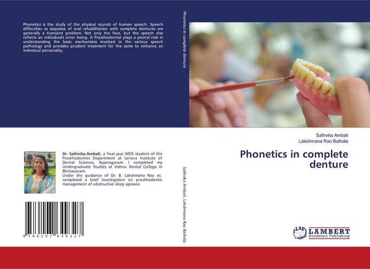 Produktbild: Phonetics in complete denture