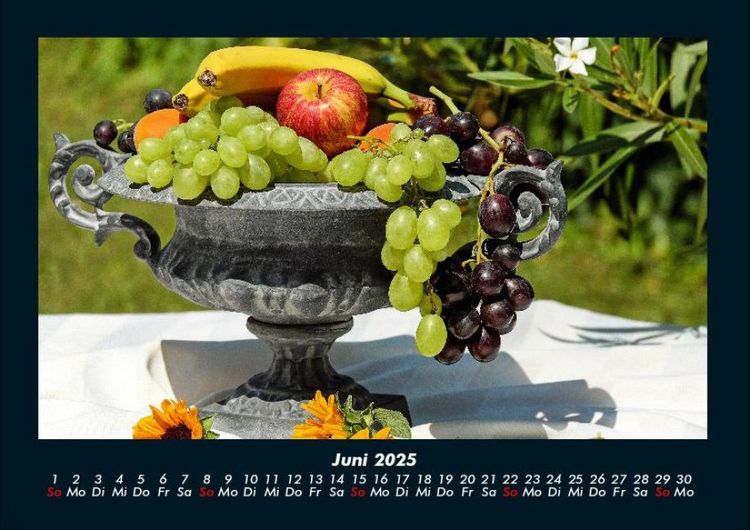 Produktbild: Obstkalender 2025 Fotokalender DIN A4