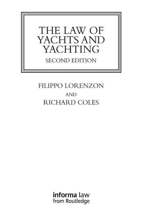 Produktbild: The Law of Yachts & Yachting