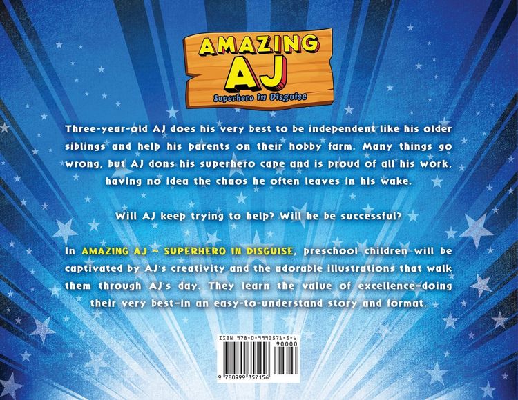 Produktbild: Amazing AJ Superhero in Disguise