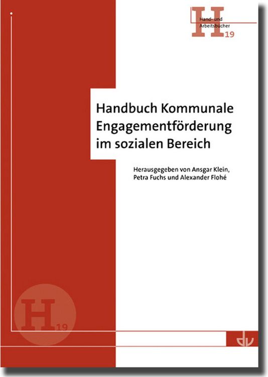 Produktbild: Handbuch Kommunale Engagementf&ouml;rderung im sozialen Bereich