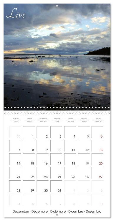 Produktbild: Relaxing Nature (Wall Calendar 2026 12 &times; 12 Inch) CALVENDO 12 Month Wall Calendar