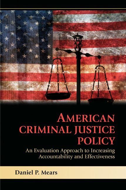 Produktbild: American Criminal Justice Policy