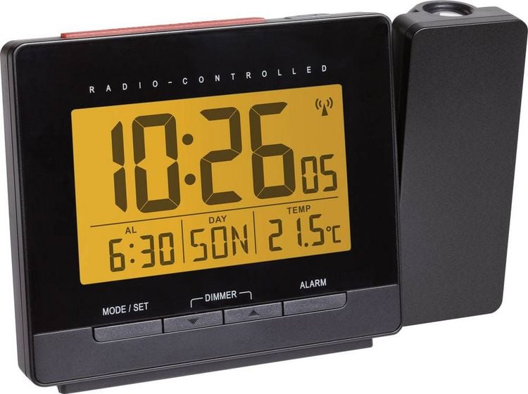 Produktbild: TFA Dostmann 60.5016.01 Funk Wecker digital Schwarz