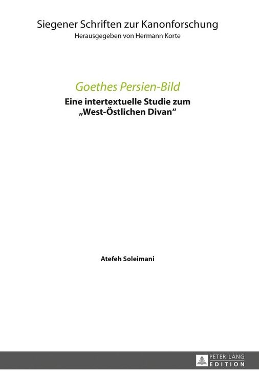 Produktbild: Goethes Persien-Bild