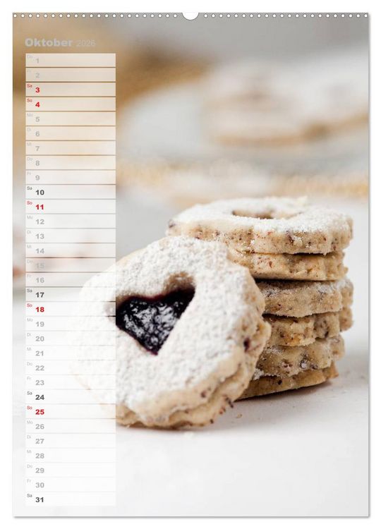 Produktbild: S&uuml;&szlig;e Versuchungen / Geburtstagskalender (Wandkalender 2026 DIN A2 hoch), CALVENDO Monatskalender