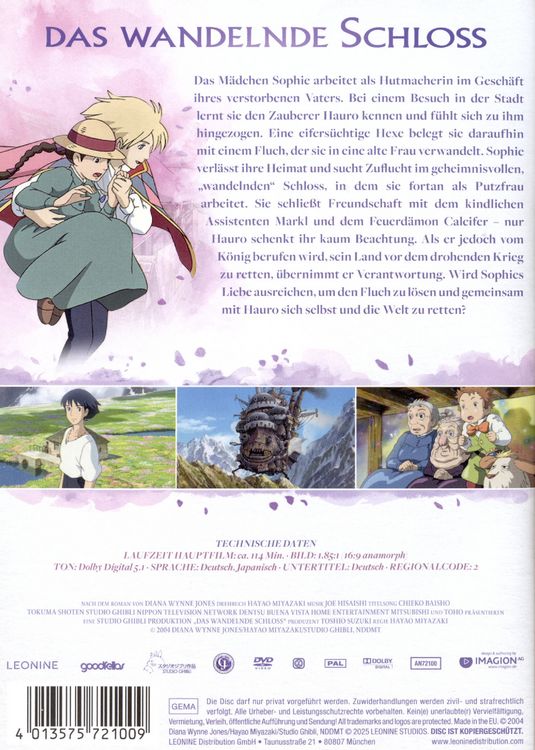 Produktbild: Das wandelnde Schloss - White Edition