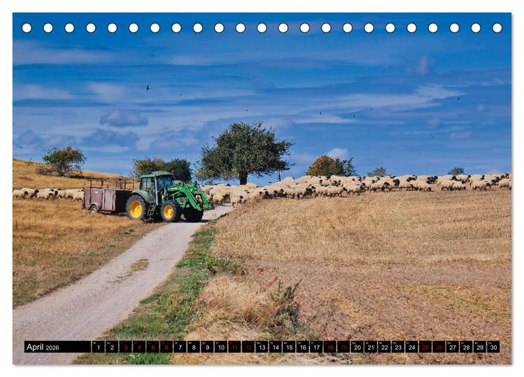 Produktbild: Das M&ouml;nchgut und Gager (Tischkalender 2026 DIN A5 quer), CALVENDO Monatskalender