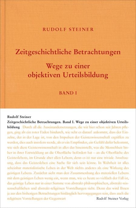 Produktbild: Zeitgeschichtliche Betrachtungen