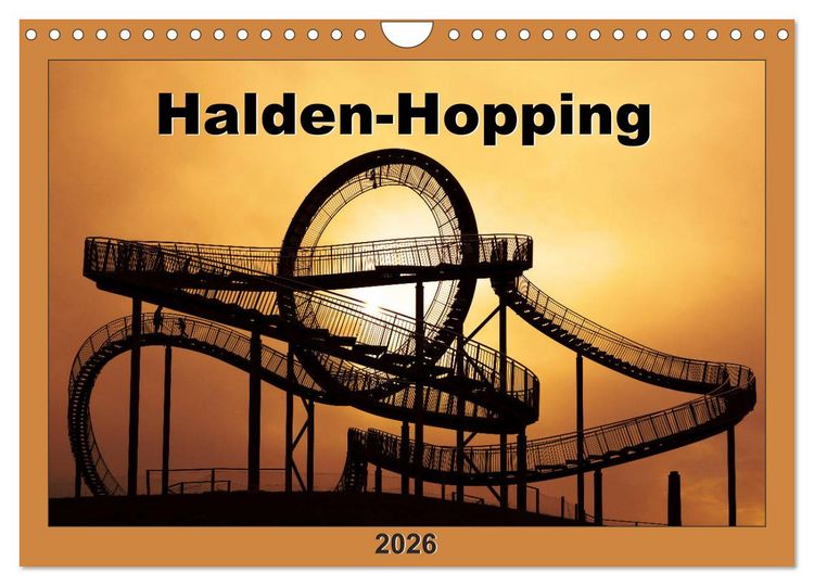 Produktbild: Halden-Hopping (Wandkalender 2026 DIN A4 quer), CALVENDO Monatskalender