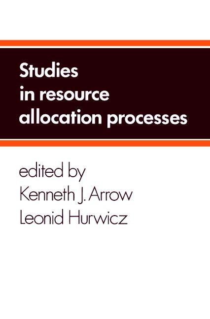 Produktbild: Studies in Resource Allocation Processes
