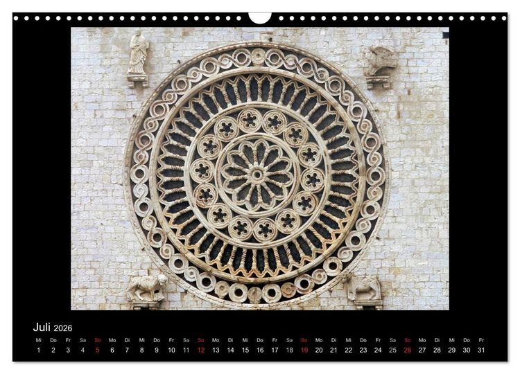 Produktbild: Auf den Spuren des Hl. Franziskus (Wandkalender 2026 DIN A3 quer), CALVENDO Monatskalender
