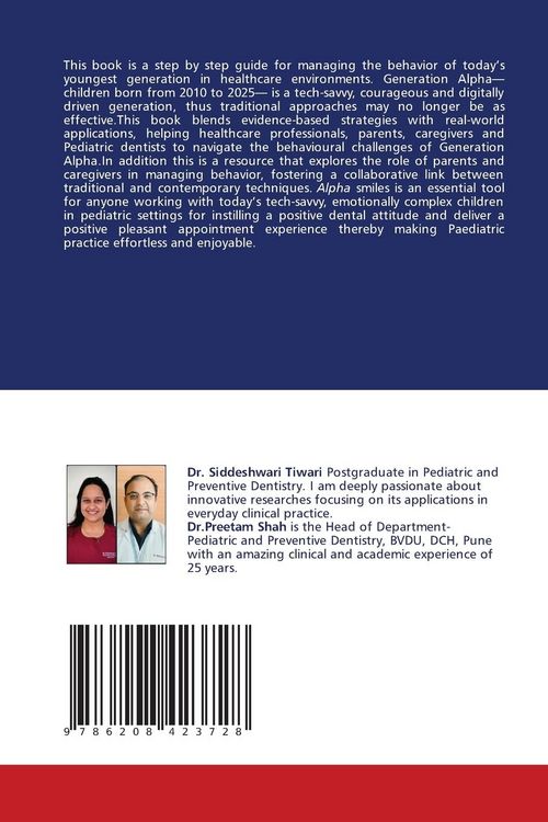 Produktbild: Alpha Smiles- Manual for Pediatric Behaviour Management
