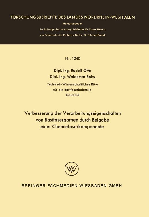 Produktbild: Verbesserung der Verarbeitungseigenschaften von Bastfasergarnen durch Beigabe einer Chemiefaserkomponente