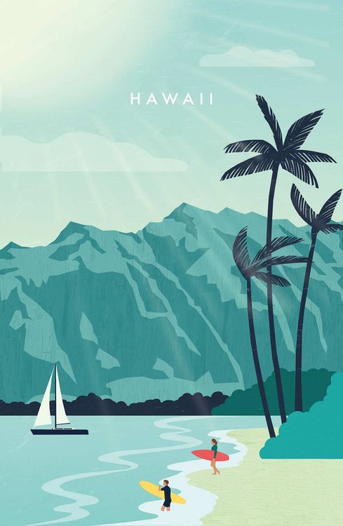 Produktbild: Erwachsenenpuzzle 200 Teile - Hawaii