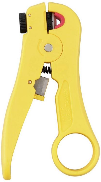 Produktbild: TOOLCRAFT TO-9627696 Universal Kabelentmanteler Geeignet f&uuml;r UTP-Datenkabel, STP-Datenkabel 3.5 bis 9 mm