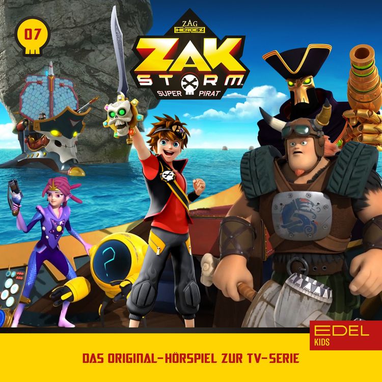 Produktbild: Folge 7: Die legend&auml;re Riesenqualle / Mein Schiff, dein Schiff (Das Original-H&ouml;rspiel zur TV-Serie)