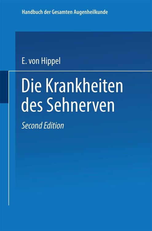 Produktbild: Handbuch der Gesamten Augenheilkunde