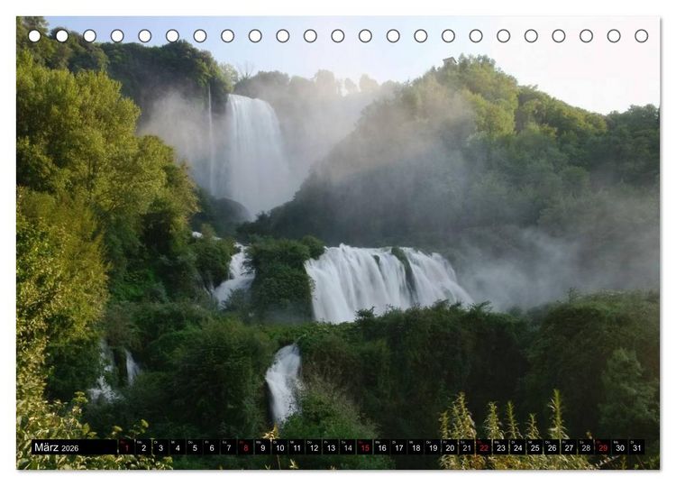 Produktbild: Umbrien (Tischkalender 2026 DIN A5 quer), CALVENDO Monatskalender