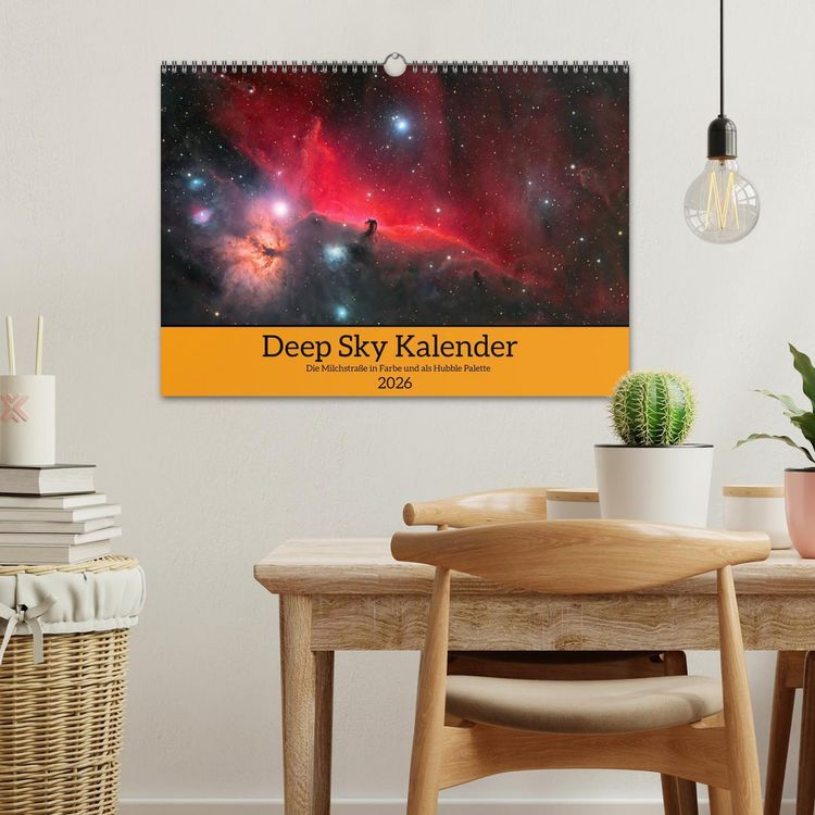 Produktbild: Deep Sky Kalender (Wandkalender 2026 DIN A3 quer), CALVENDO Monatskalender