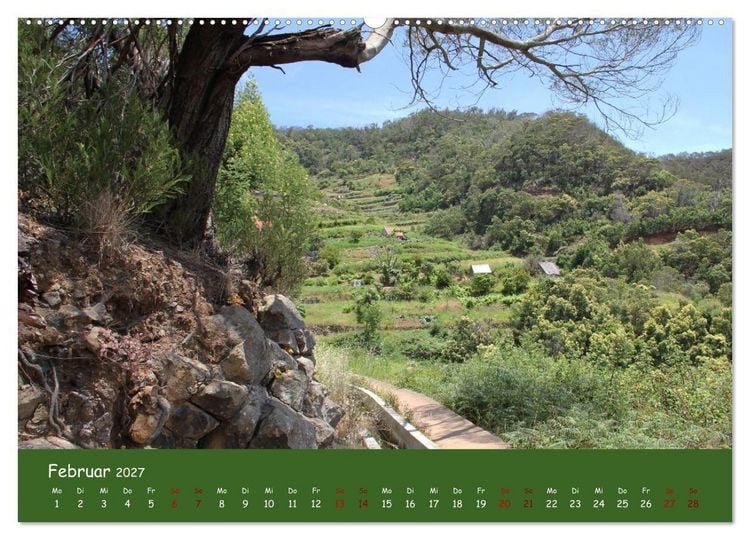 Produktbild: Levadawandern auf Madeira (Wandkalender 2027 DIN A2 quer), CALVENDO Monatskalender