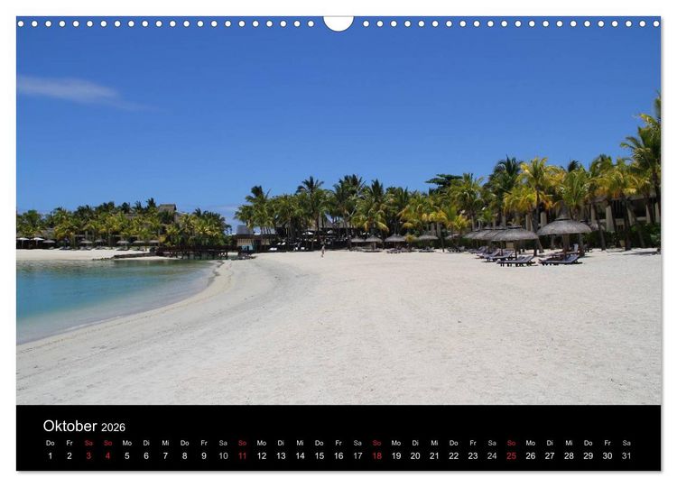 Produktbild: Trauminsel Mauritius (Wandkalender 2026 DIN A3 quer), CALVENDO Monatskalender