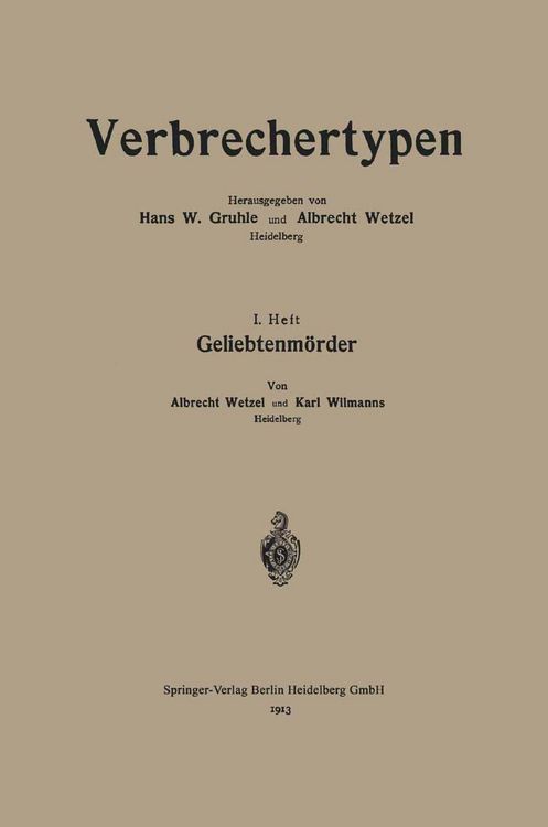 Produktbild: Geliebtenm&ouml;rder